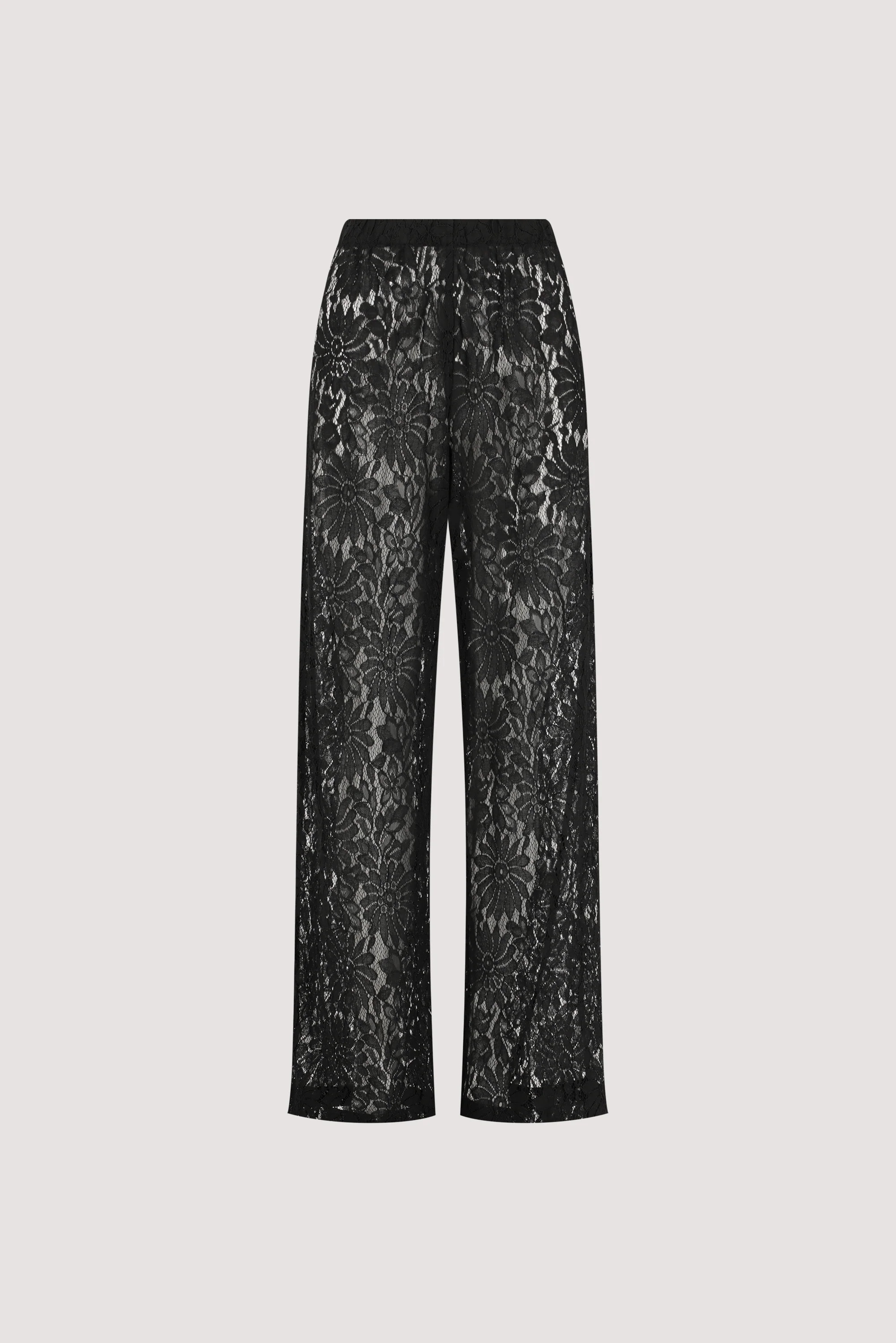 WILMA BLACK LACE PANT | DISSH