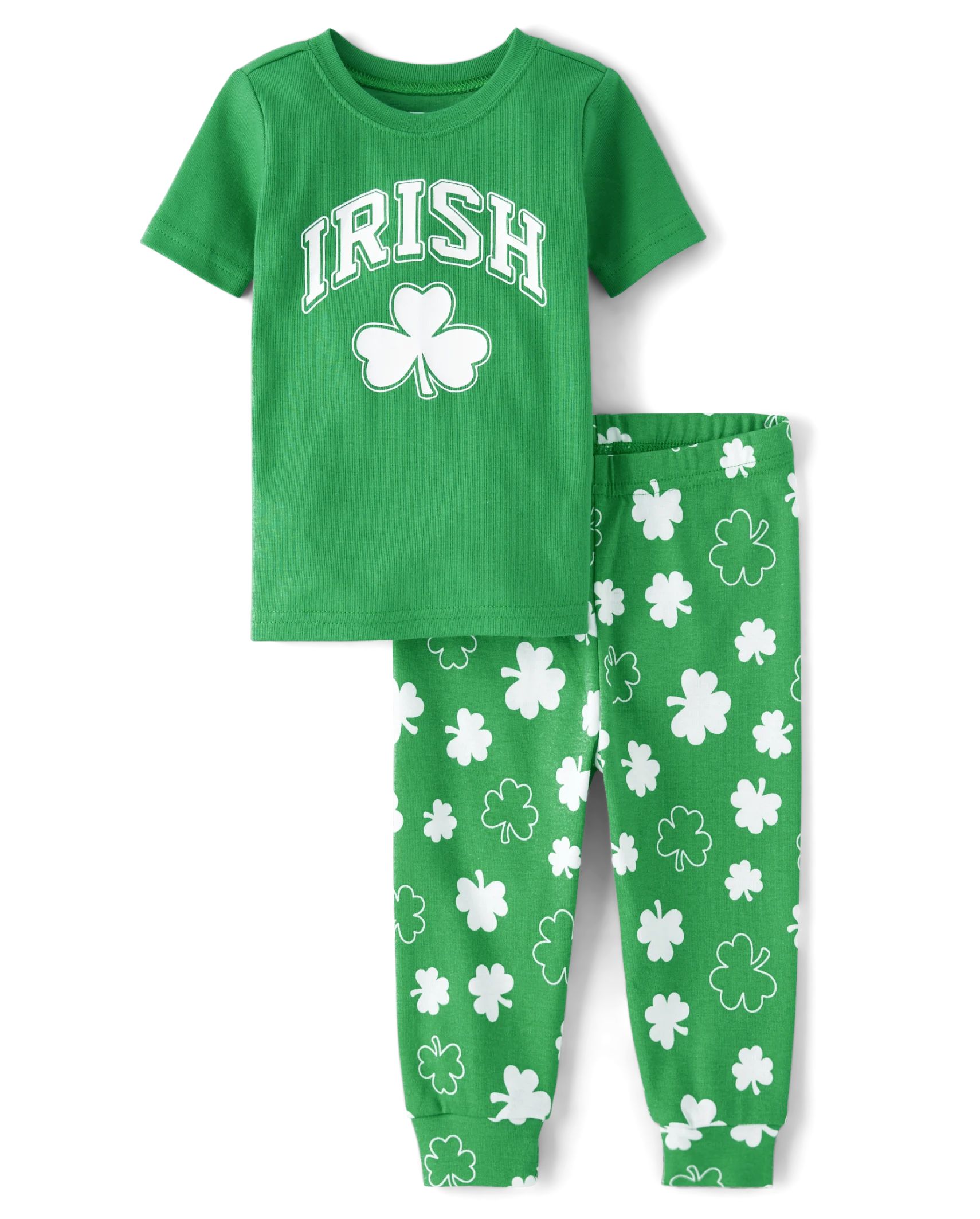 Unisex Baby And Toddler Matching Family Short Sleeve St. Patrick's Day Snug Fit Cotton Pajamas | ... | The Children's Place