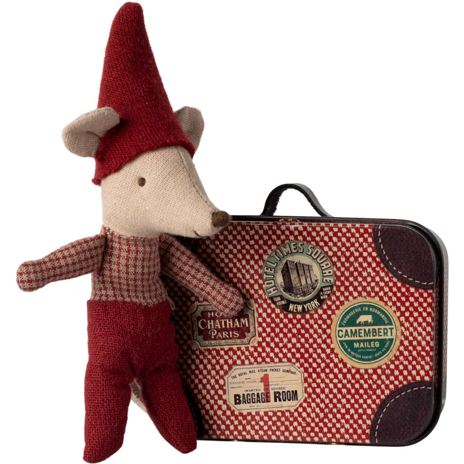 Christmas mouse, Baby in suitcase | Maisonette