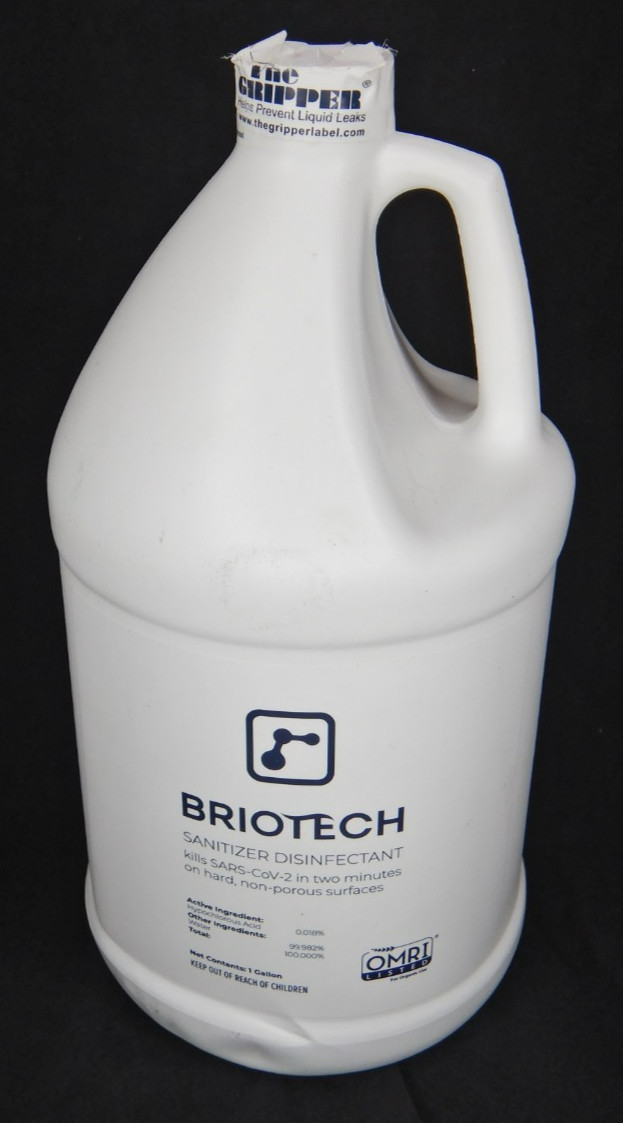 BRIOTECH Sanitizer Disinfectant Hypochlorous 1 Gallon | eBay US