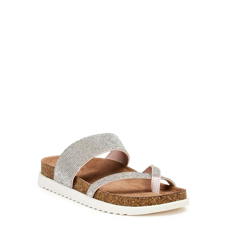 Madden NYC Womens Wide Width Embellished Sandals - Walmart.com | Walmart (US)