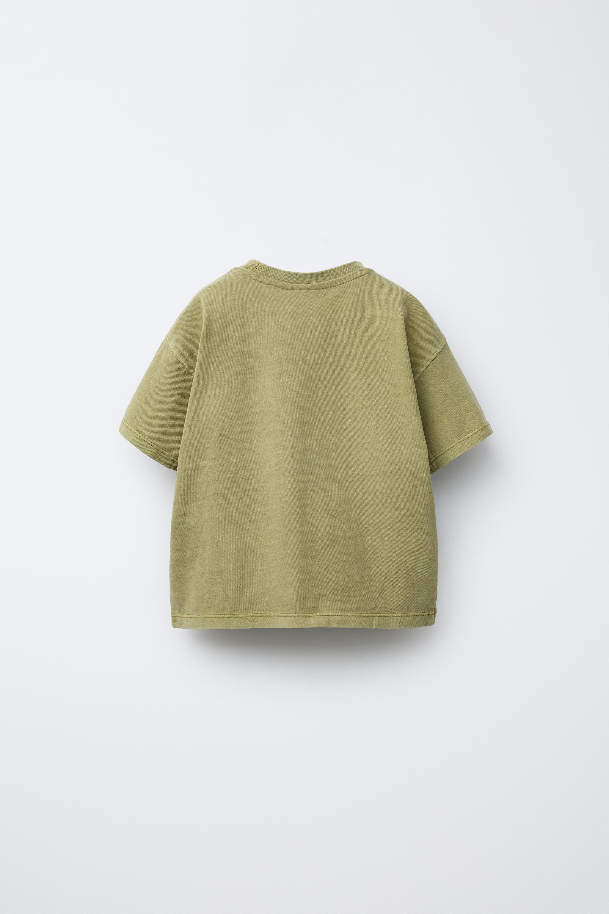 GARMENT DYE POCKET T-SHIRT | Zara US