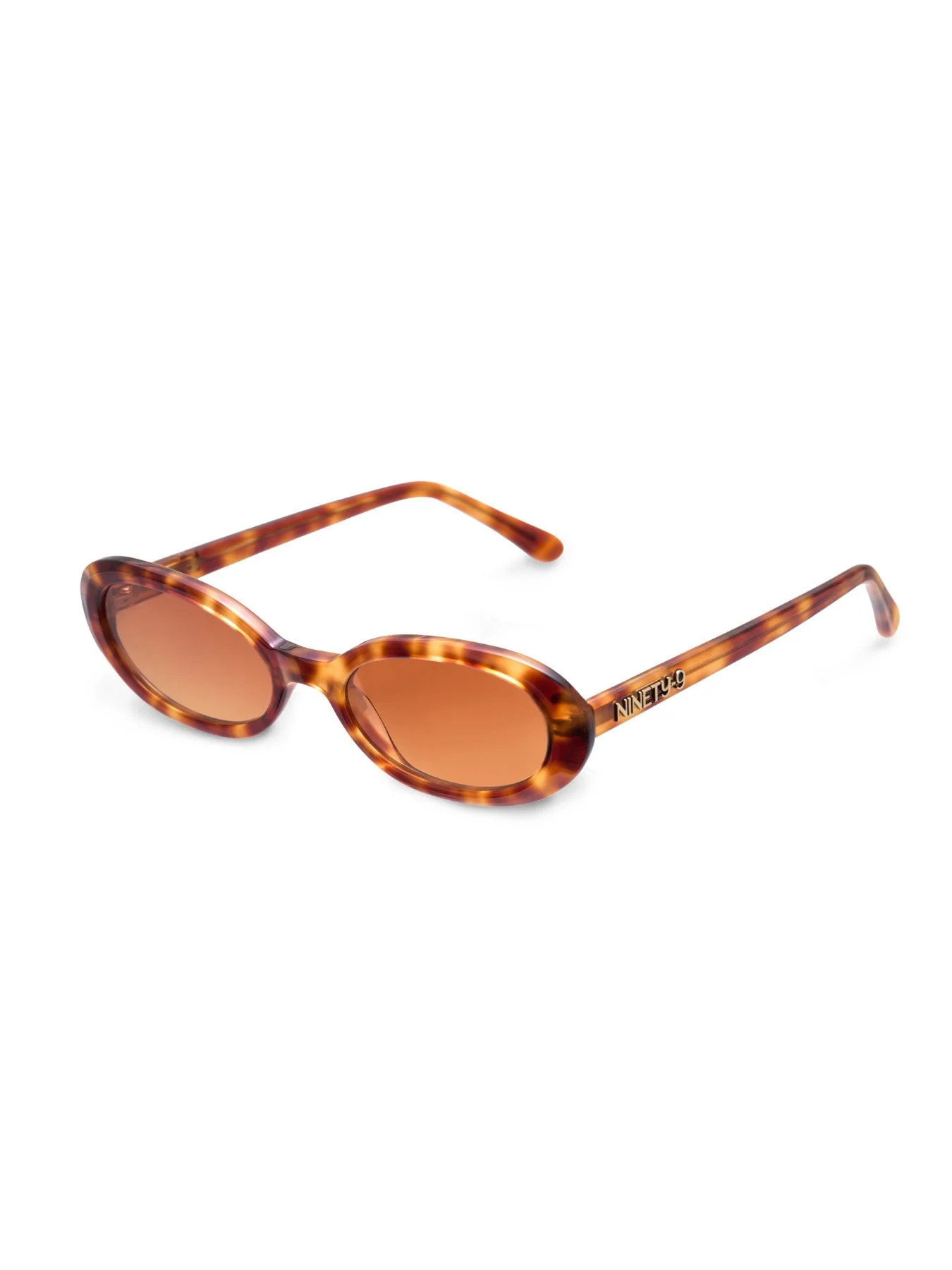 OVAL - Sunglasses • Amber | Ninety-9