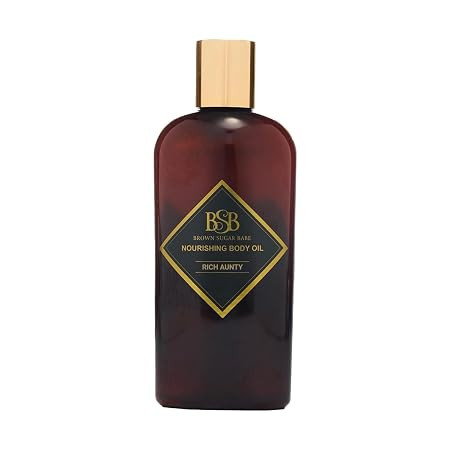 Brown Sugar Babe Rich Aunty Body Oil, Nourishing Skin Care with Almond, Avocado, Olive, Grape See... | Amazon (US)