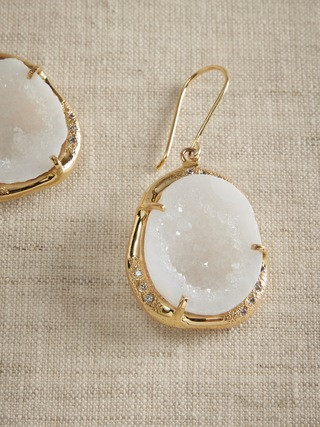 Lyric Quartz Dangle Earrings | Aureus + Argent | Banana Republic (US)