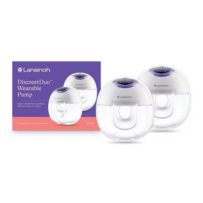 Lansinoh Discreet Duo Wearable Breast Pump | Target