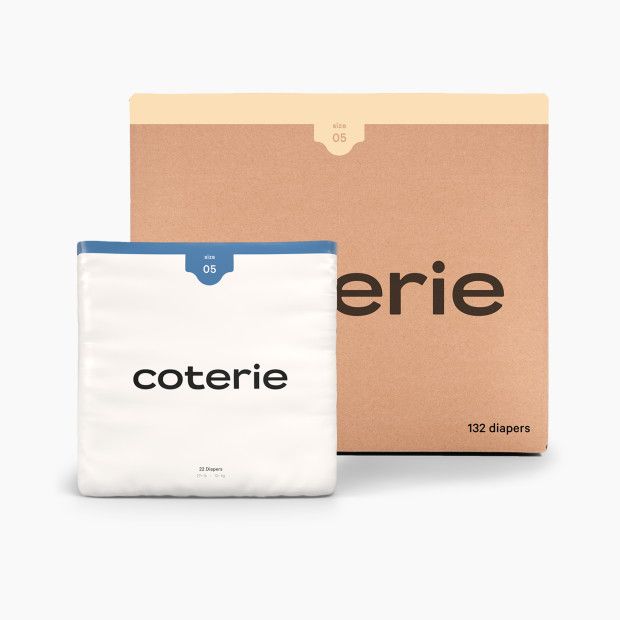 Coterie Ultra Soft Diapers, Monthly Supply Size 5/132 Count | Babylist