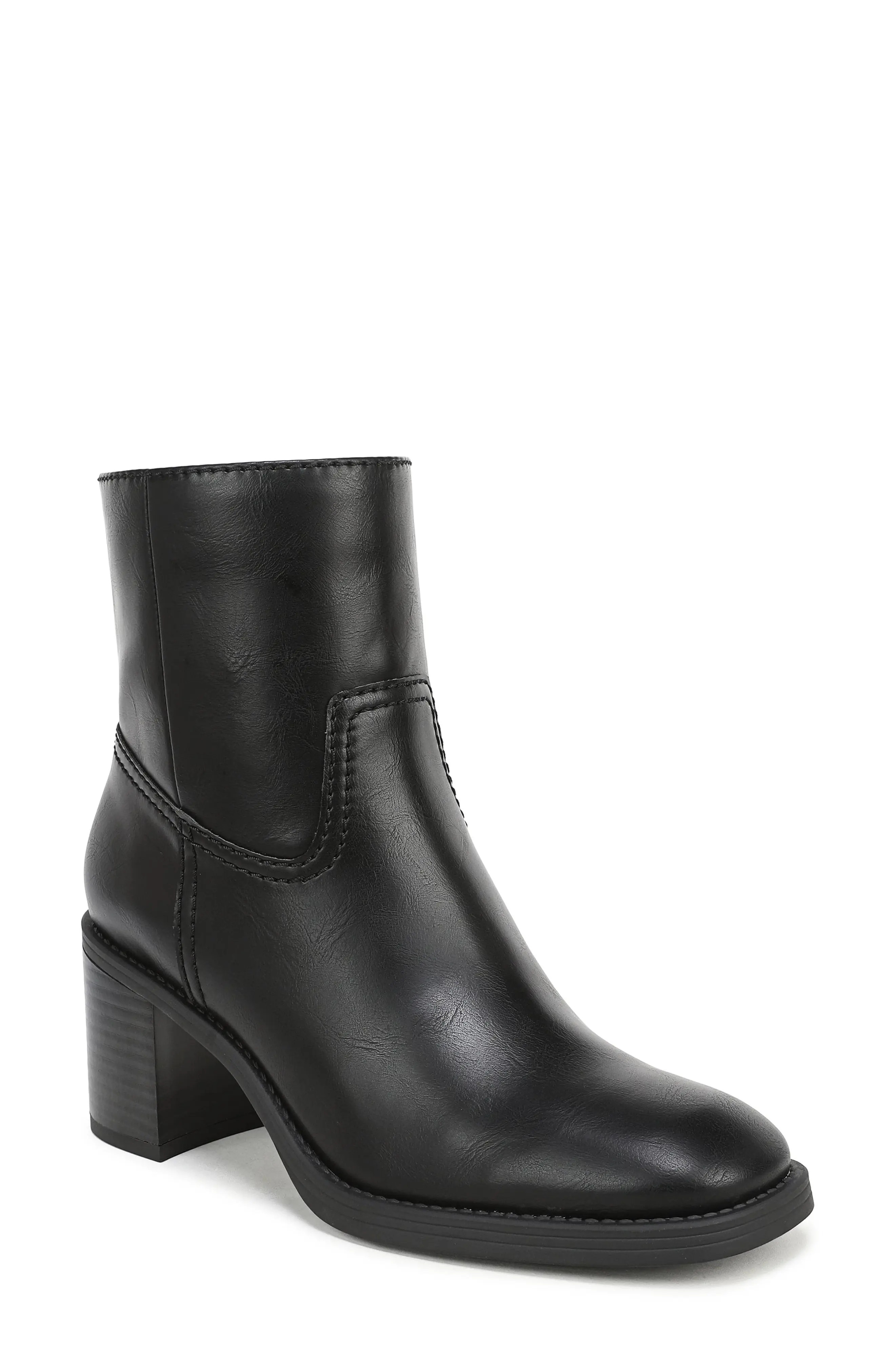 NORDSTROM RACK Kaiden Faux Leather Short Boot in Brown Chicory at Nordstrom Rack, Size 5 | Nordstrom Rack