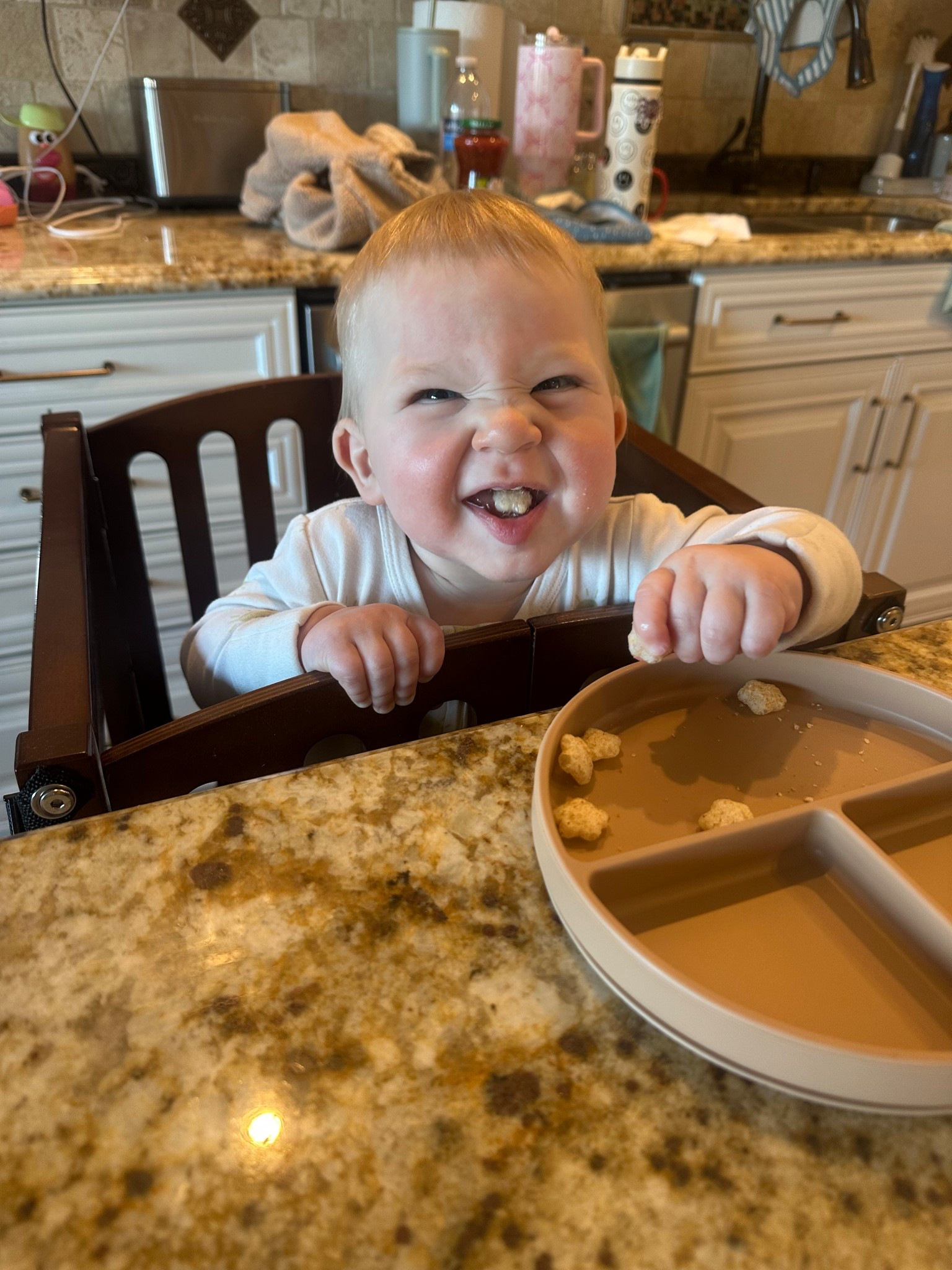 The kitchen helper is officially out
