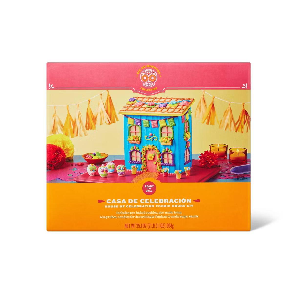 Dia De Muertos House - 35.1oz - Dia De Muertos | Target