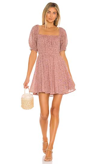 Rae Mini Dress in Dusty Pink | Revolve Clothing (Global)