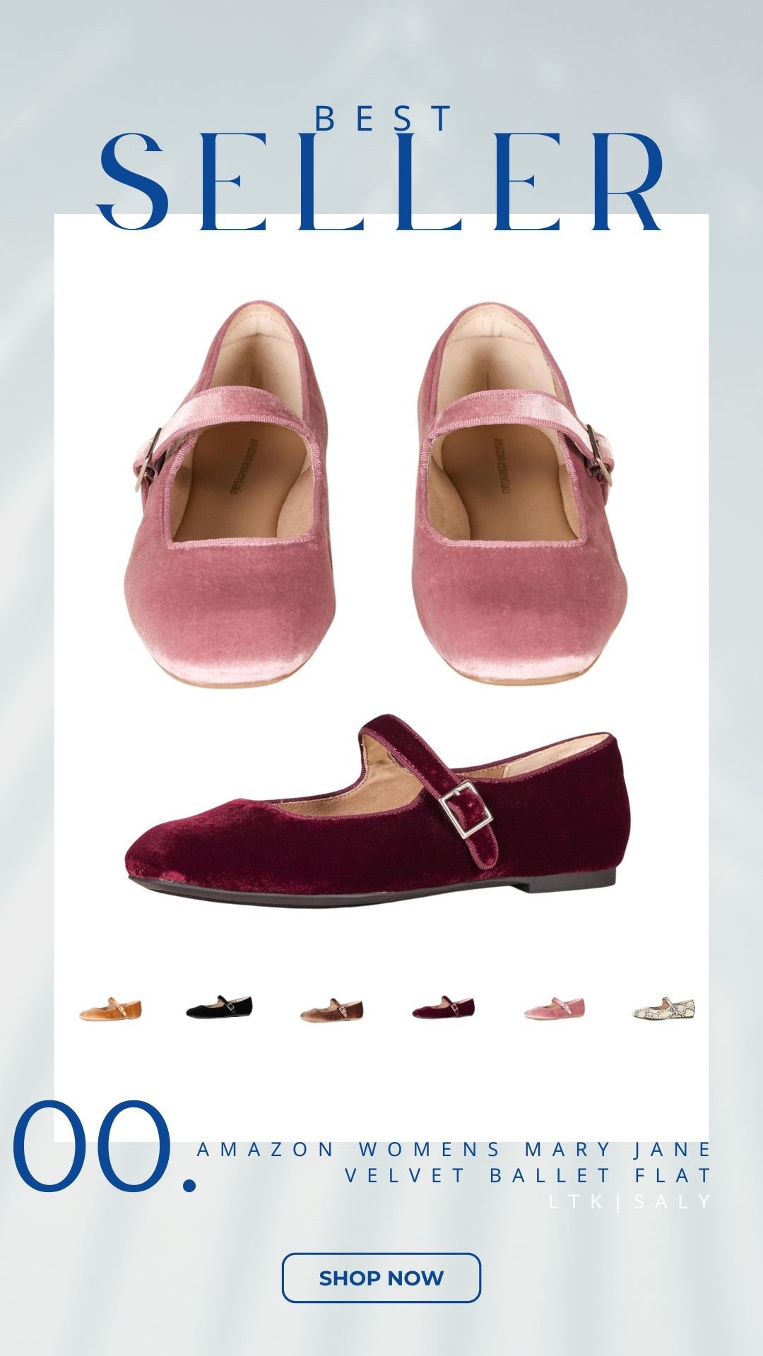 Under $25 - Amazon Cyber Week Shoe Deals — Mary Janes! 👠✨

These Amazon Essentials Mary Jane Ballet Flats are on  Black Friday sale and come in the cutest holiday colors — all under $25! Perfect for holiday outfits, workwear, everyday comfort, and winter neutral styling.

Colors on sale:
✨ Burgundy Velvet
✨ Snake Faux Leather
✨ Apricot Orange Velvet
✨ Brown Velvet
✨ Mauve Velvet
✨ Black Velvet

All prime delivery, all Amazon best-sellers, all linked in my LTK 🤍

#AmazonBlackFriday #AmazonCyberWeek #AmazonShoeFinds #BalletFlats #MaryJaneFlats #HolidayOutfits #AffordableFashion #Under25Finds #LTKshoecrush #LTKstyletip #LTKsaleAlert #AmazonFashionFinds#LTKCyberWeek

#LTKGiftGuide #LTKgrwm