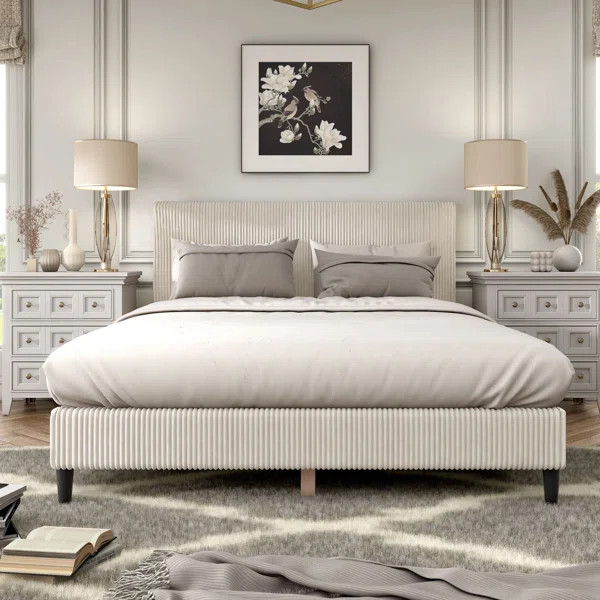 Tereca Upholstered Platform Bed | Wayfair North America