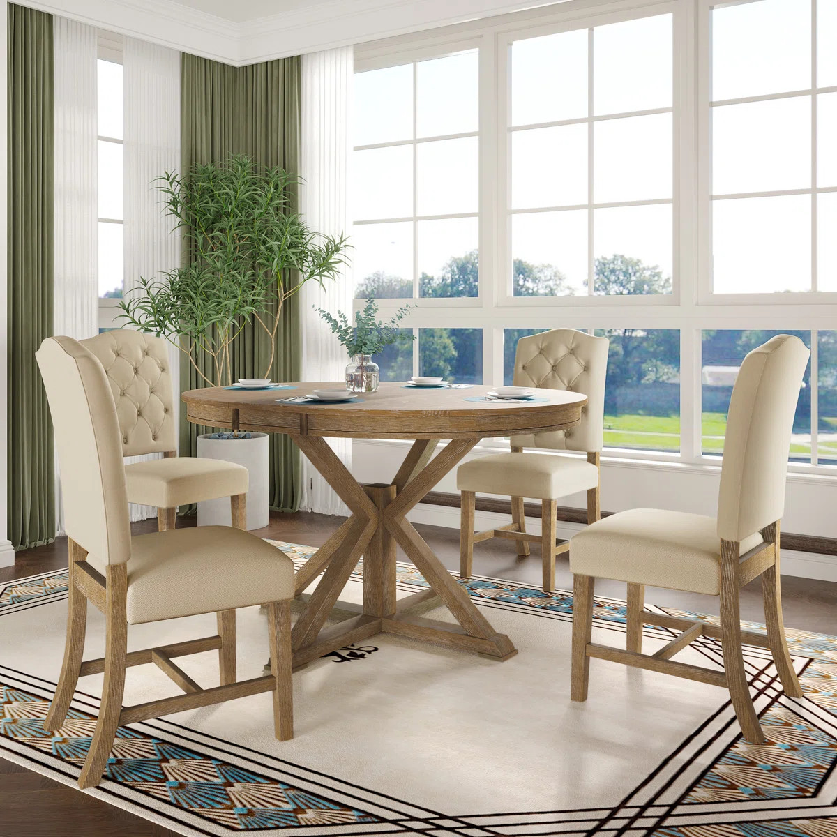 Boothville Extendable Dining Set | Wayfair North America