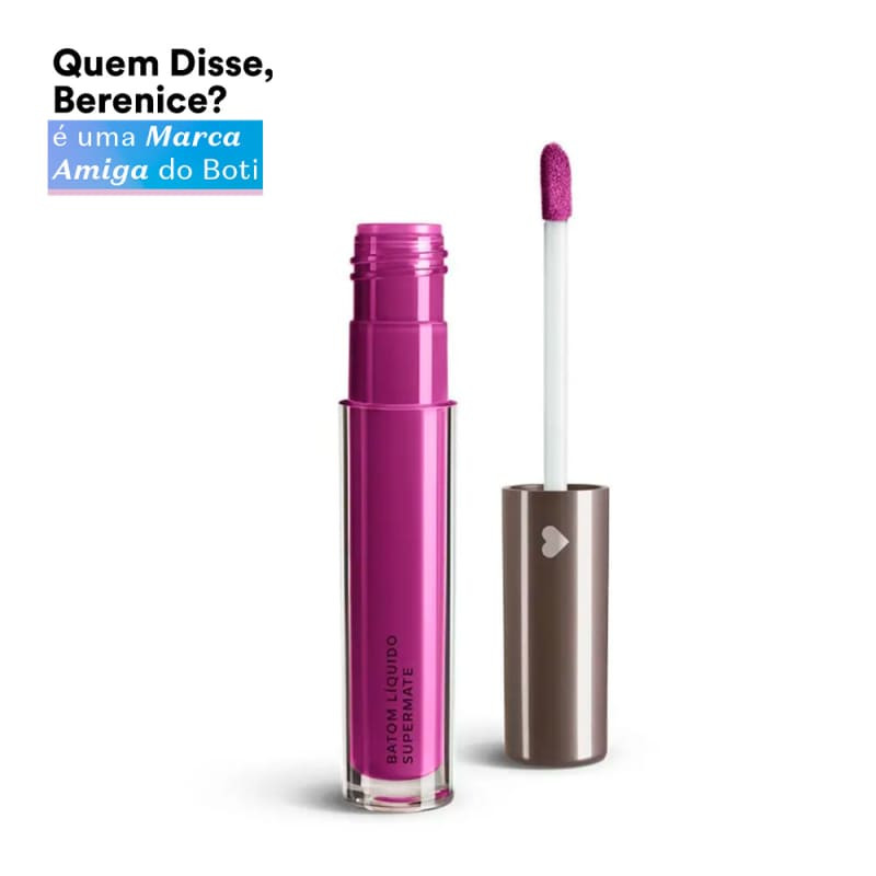 Batom Líquido Supermate Uvali Quem Disse, Berenice? 4ml | oBoticario (BR)