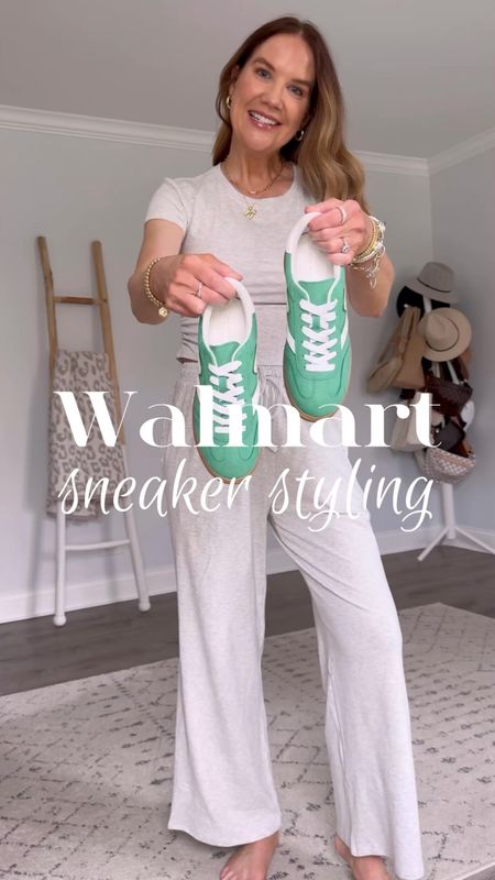 The 👟 that I didn’t know I needed in my life! So comfy and fit TTS. And I found them in stock in a bunch of sizes and other colors!


Walmart fashion finds, trendy sneakers, green sneakers, how to style, mom ootd, comfy casual style, casual chic, what to wear, travel outfit, errands outfit, sports mom, Walmart style, Walmart outfit, Walmart wins, Walmart haul, over 40 style




#LTKFindsUnder50 #LTKOver40 #LTKVideo