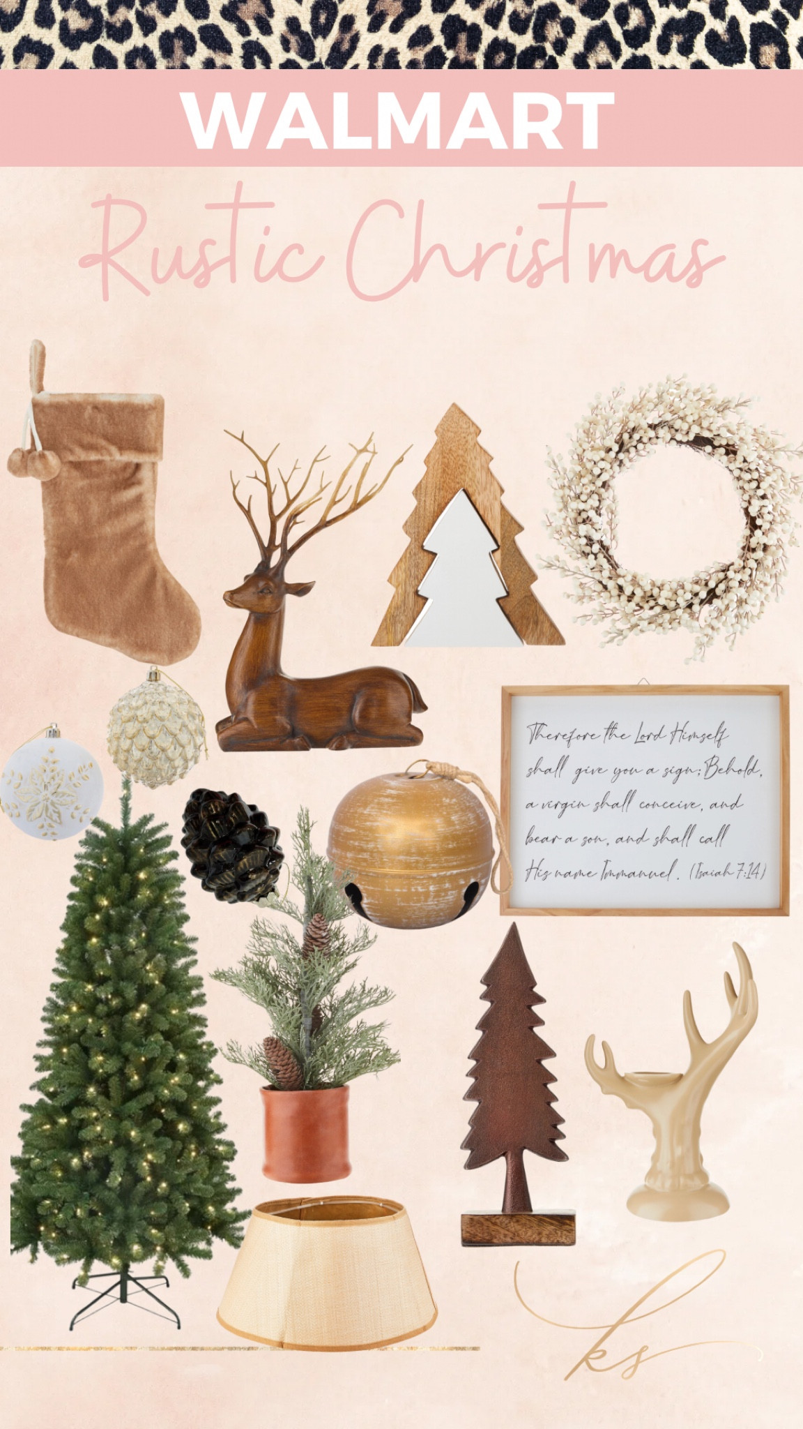 Loving this rustic Christmas decor look at Walmart! 

#LTKhome #LTKHoliday #LTKSeasonal