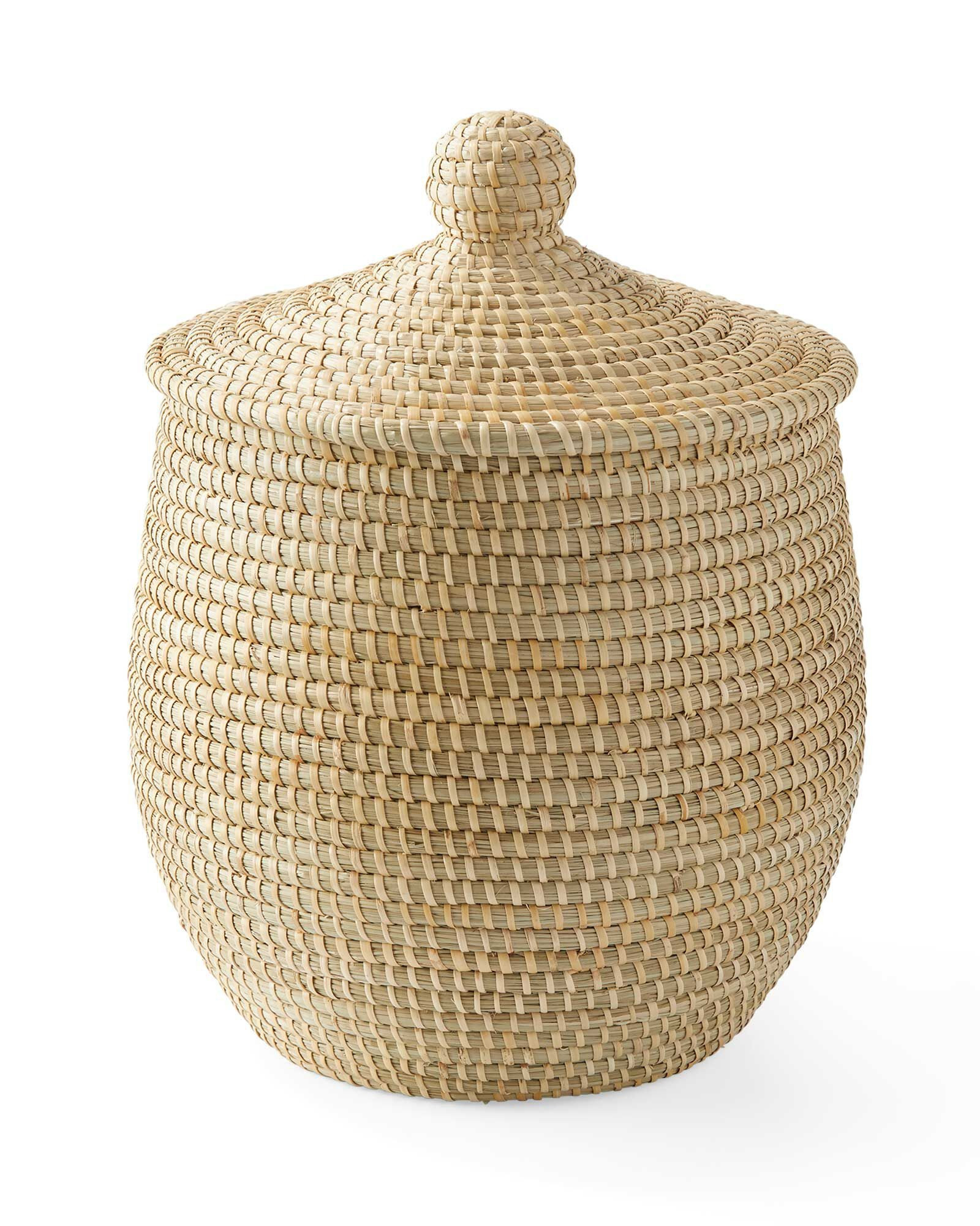 La Jolla Waste Bin - Natural | Serena and Lily