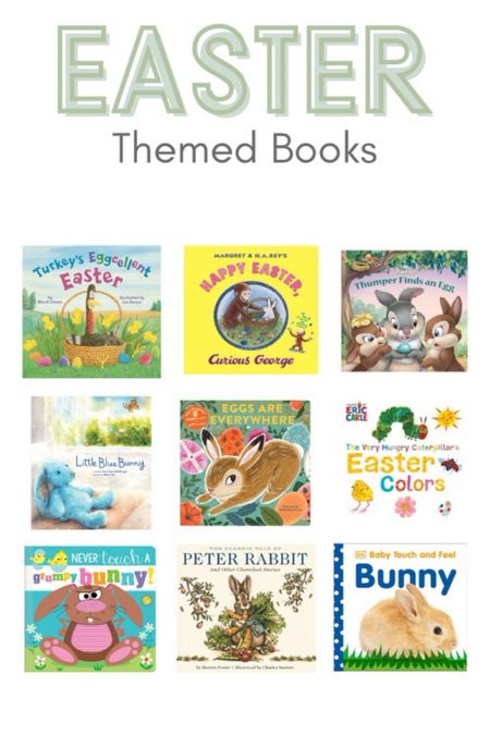 Grab some of these super cute Easter- themed books to add to your little one’s bookshelf! 

#LTKSeasonal #LTKkids #LTKbaby