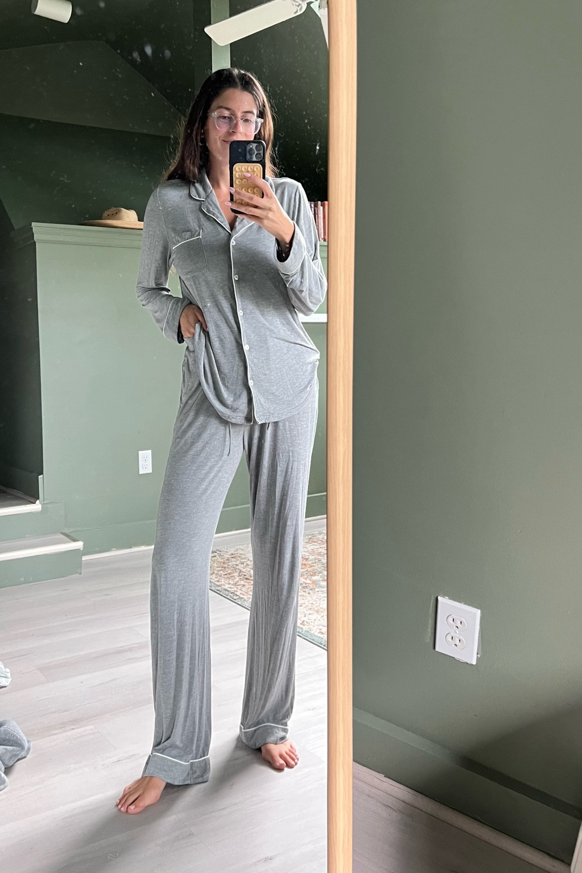 The softest pjs and love that they have length options! Wearing a medium tall. Code CE-NICOLEPEARCE for 40% off

#LTKSaleAlert