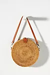 Woven Circle Crossbody Bag | Anthropologie (US)