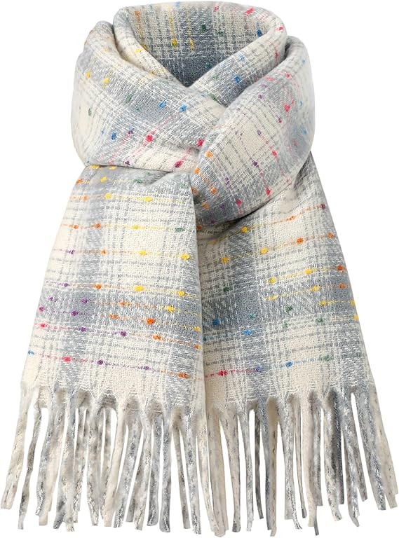 Winter Scarf for Women - Premium Blanket Scarf for Women Winter, Cozy Fashion Scarves Accessory 7... | Amazon (US)