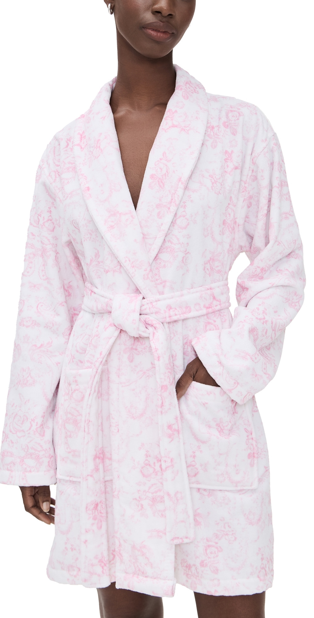 LoveShackFancy Indie Robe Cupid's Pink XS/S | Shopbop