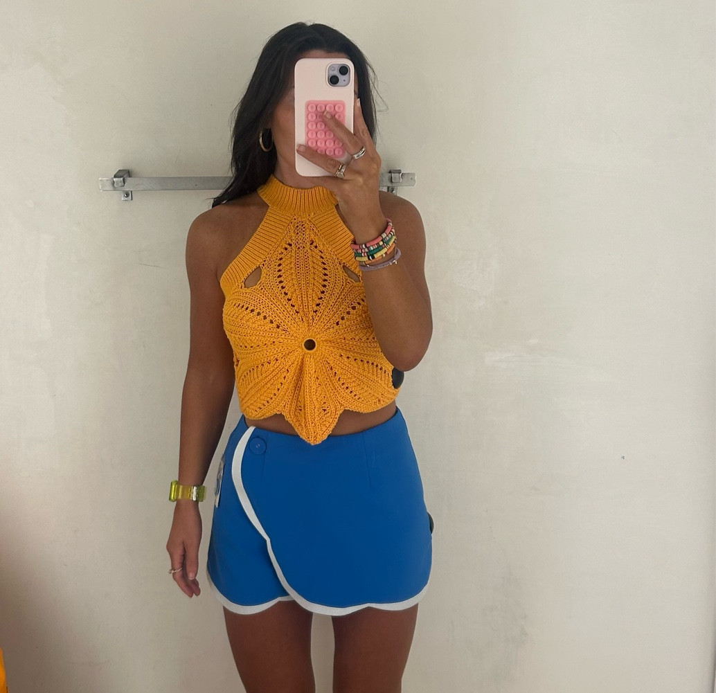 Scalloped skort in a perfect summer blue

#LTKTravel #LTKFindsUnder100 #LTKSeasonal