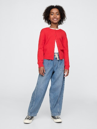 Kids High Rise Ultrasoft Easy Horseshoe Jeans | Gap (US)