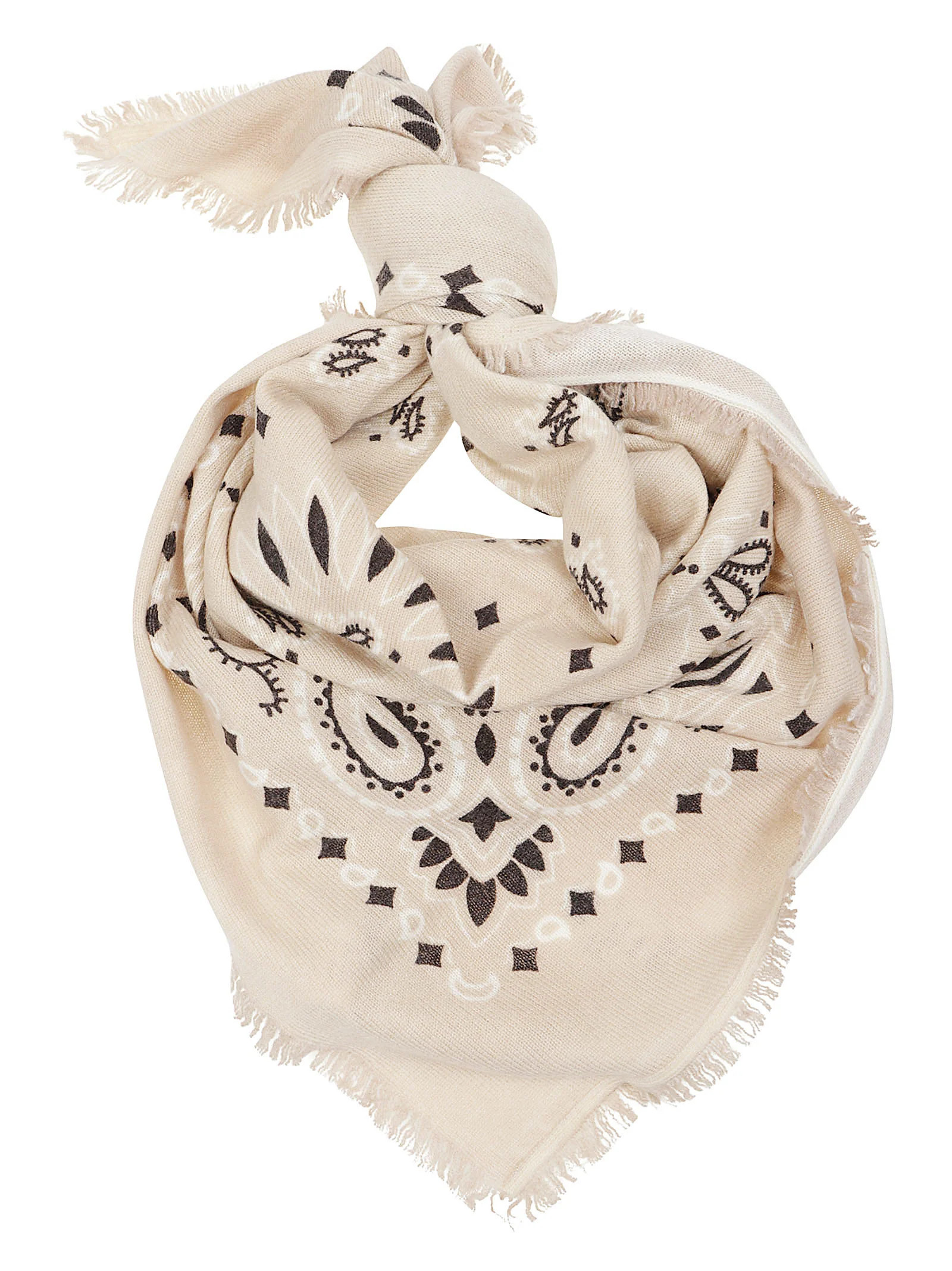 Hachiko Bico Bandana Paisley Cashmere Scarf | Shop Simon