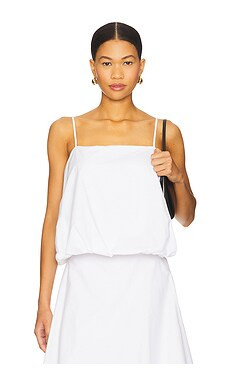 By Malene Birger Mia Top in Pure White from Revolve.com | Revolve Clothing (Global)