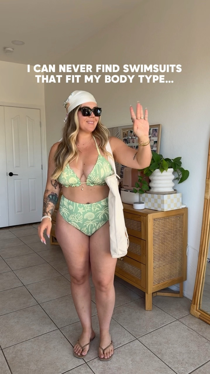 Swim suits I love for my curvy midsize body. We don’t need granny suits, we can rock these cuties! 
📏 I’m a size 14 and do XL in swim
🩱 black and white old navy I wear size L
❕ added more swim suits I have and love

#LTKSwim #LTKMidsize #LTKSeasonal
