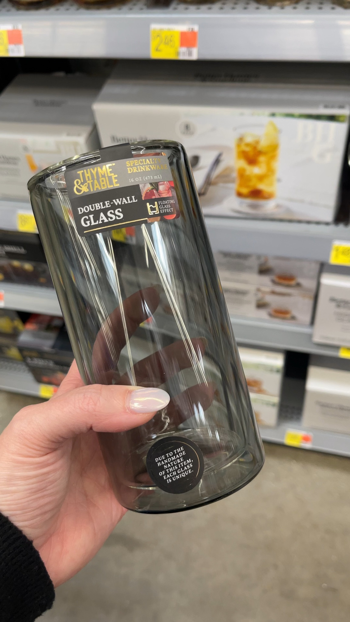 Perfect glassware for everyday or the holidays! 

Love these double wall drinking glasses! Good weight and feel so expensive. Come in gray and clear. affordable drinking glass, pottery barn dupe, west elm dupe 

 #LTKHoliday #LTKSeasonal #LTKHome