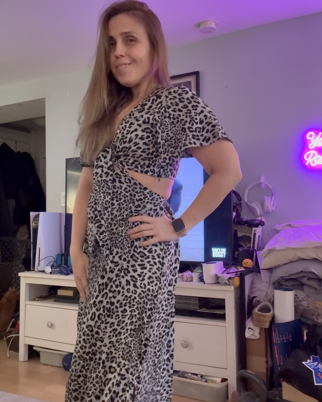 Love this casual cutout dress. The leopard print comes in 2 colors. The cutouts are flattering and give you just the right shape. Comfortable and light weight. Great for spring, summer or fall. 

#LTKFindsUnder50 #LTKStyleTip #LTKOver40