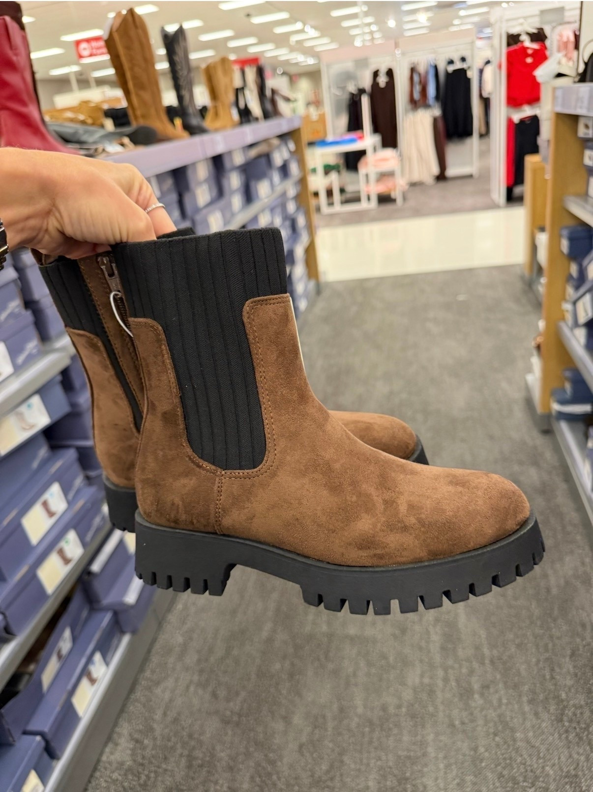 These Target 🎯 boots were too cute not to come home with me!! 🤭
