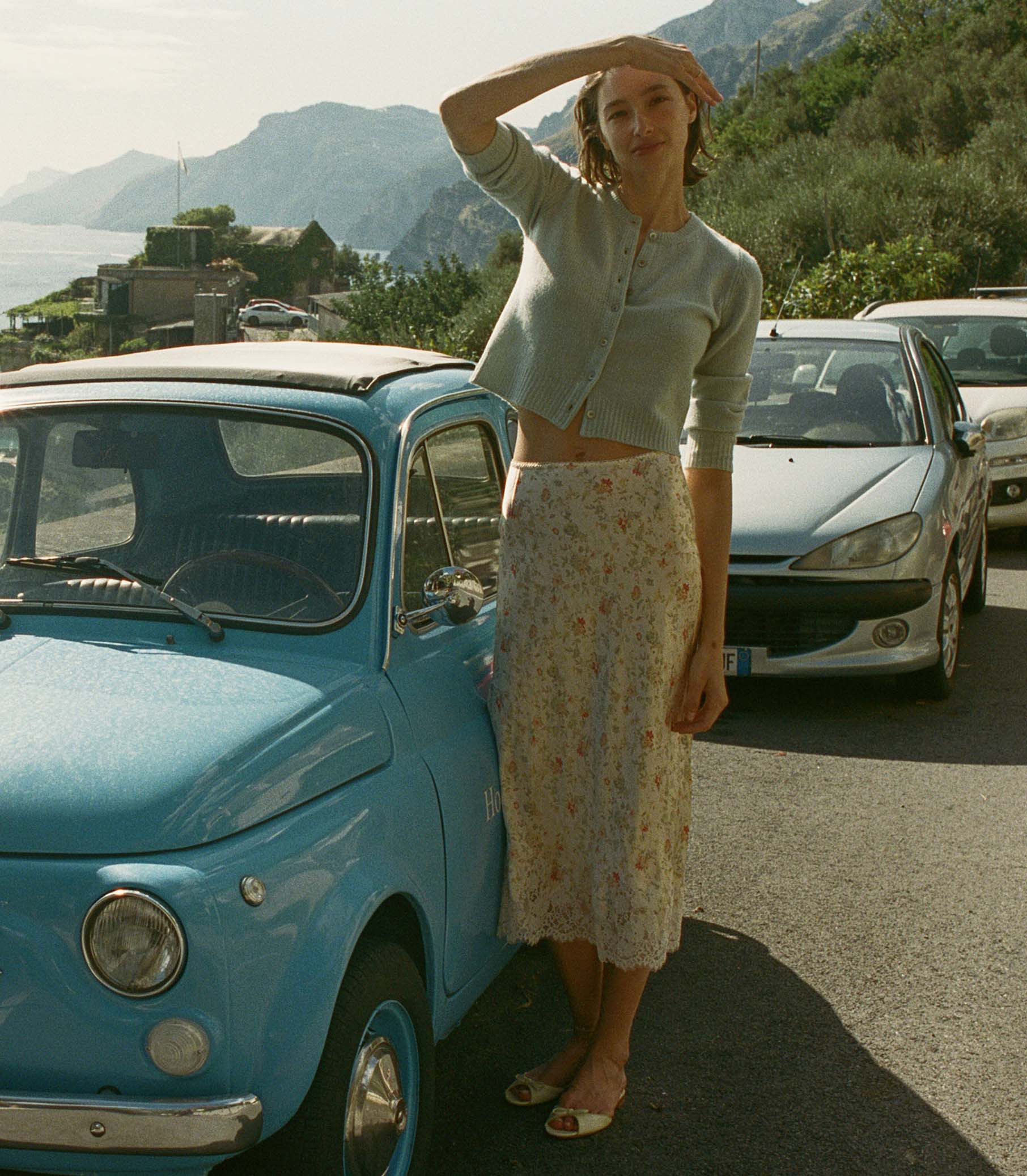 Elowen Skirt - Flowering Meadow | DÔEN | DOEN