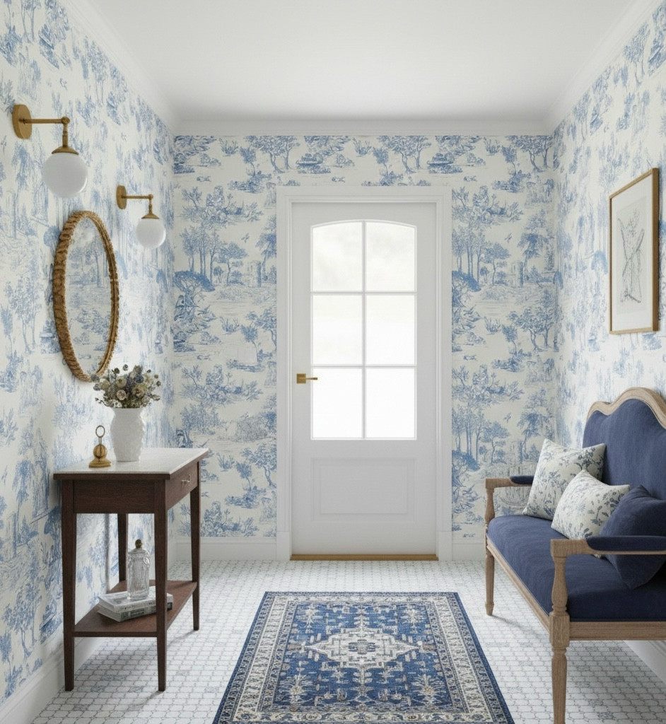 Blue cottage wallpaper is having a moment.

Florals, delicate patterns, vintage inspired prints, and soft blue tones instantly bring charm and character to any space.

Sharing some inspiration along with exact links and a few beautiful extra options.

#LTKHome #LTKdayinmylife #LTKSeasonal
