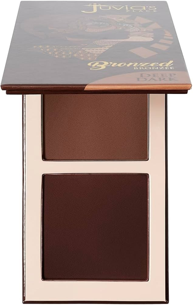 Juvia's Place Bronzed Duo Bronzer Deep Dark - Soft Matte Bronzer, Contour Powder, Bronzer Pressed... | Amazon (US)