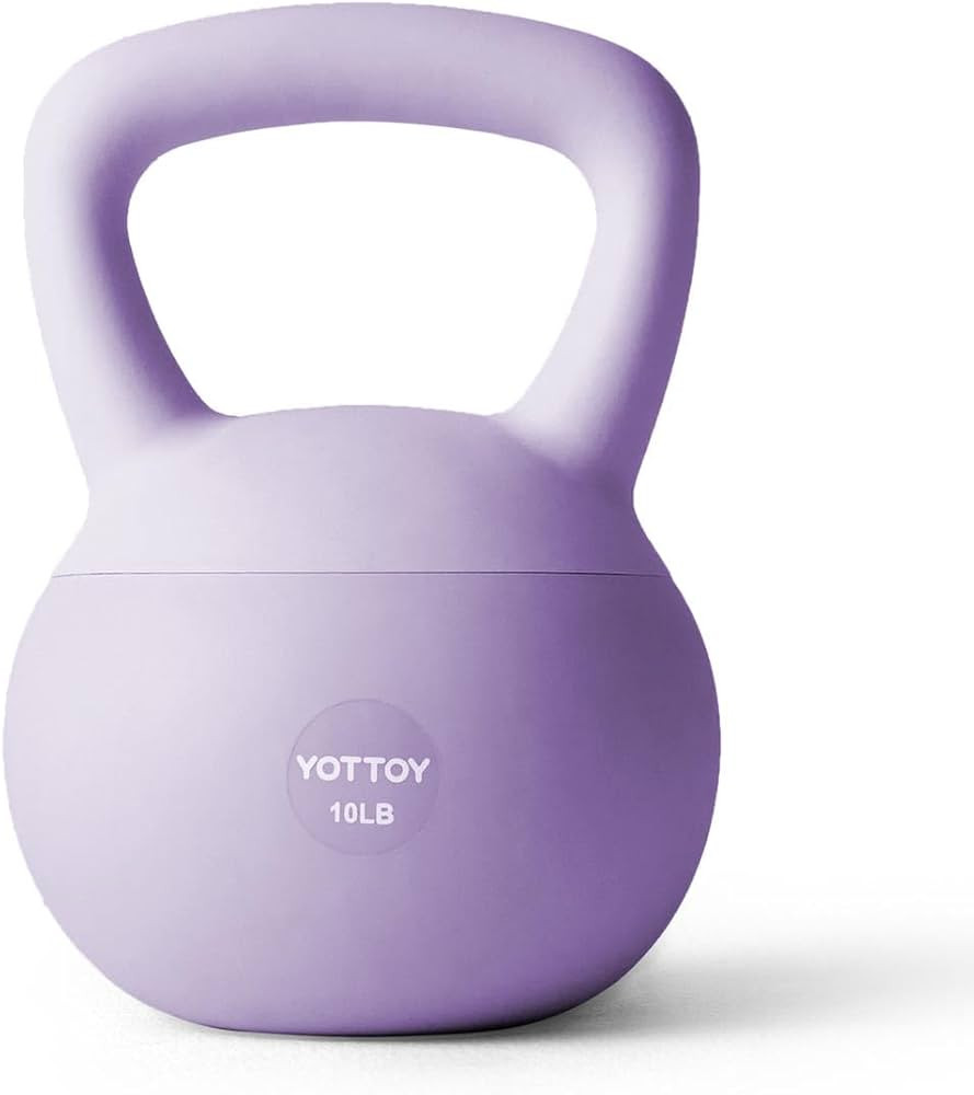 YOTTOY Soft Kettlebell,Kettlebell Anti-Slip Grip Weight for Home Workouts, Kettlebells Set Streng... | Amazon (US)