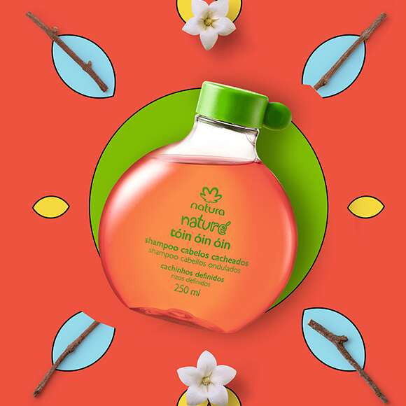 Cod. 27386 - Tóin Óin Óin Shampoo Cabelos Cacheados Naturé - 250ml | Natura BR