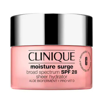 Moisture Surge™ Broad Spectrum SPF 28 Sheer Hydrator Moisturizer - CLINIQUE | Sephora | Sephora (US)