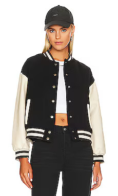 Steve Madden Alexandra Jacket in Black from Revolve.com | Revolve Clothing (Global)