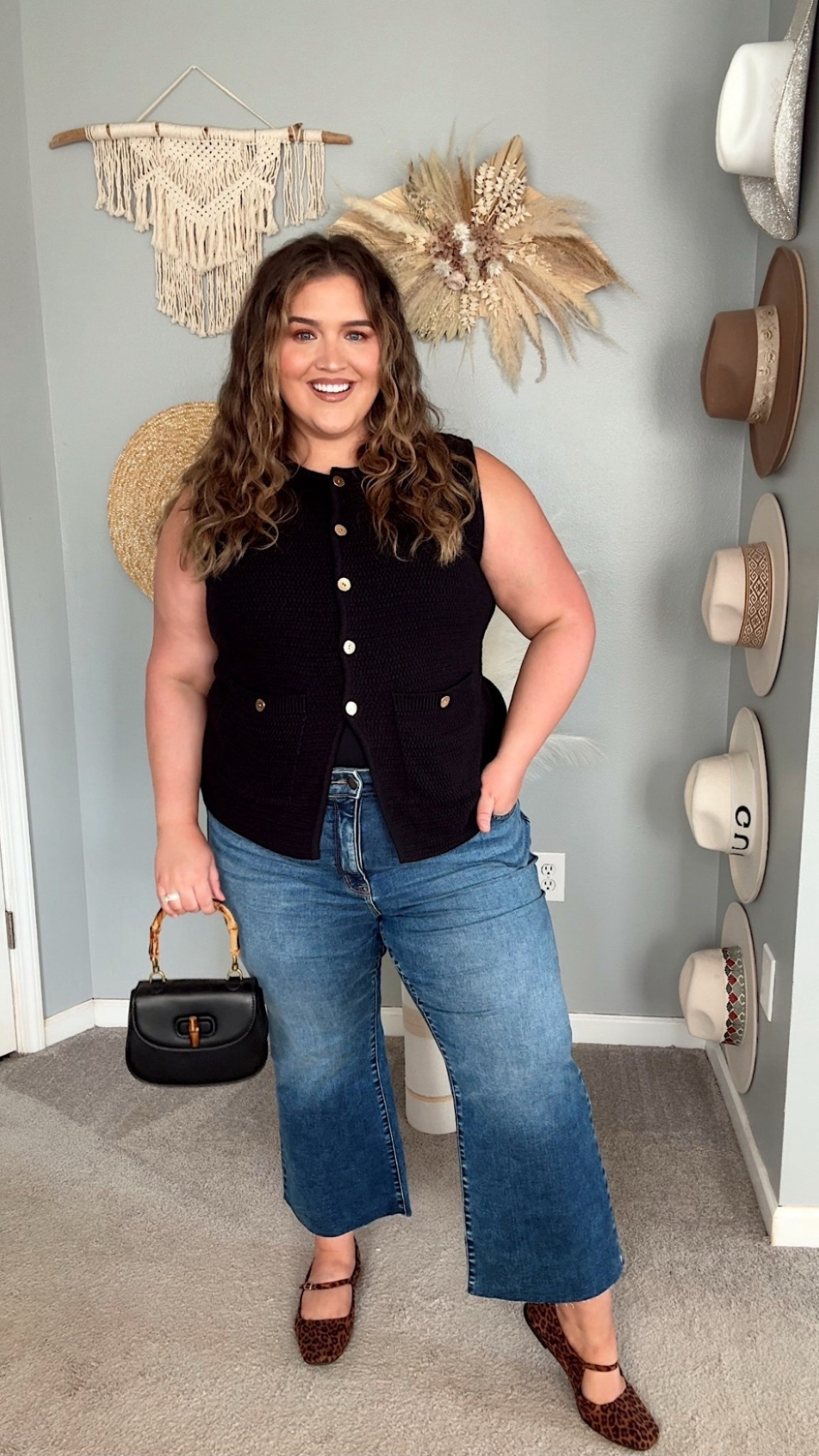 I am feeling so chic in this Amazon outfit. I absolutely love the gold ✨✨ details on this summer sweater and pairing it with leopard flats makes this outfit even better! 

I’m wearing a size XXL in the top and a 20 in the jeans (they have a good amount of stretch).

Casual outfit of the day, affordable plus size fashion

#LTKSummerEdit #LTKFindsUnder50 #LTKPlusSize
