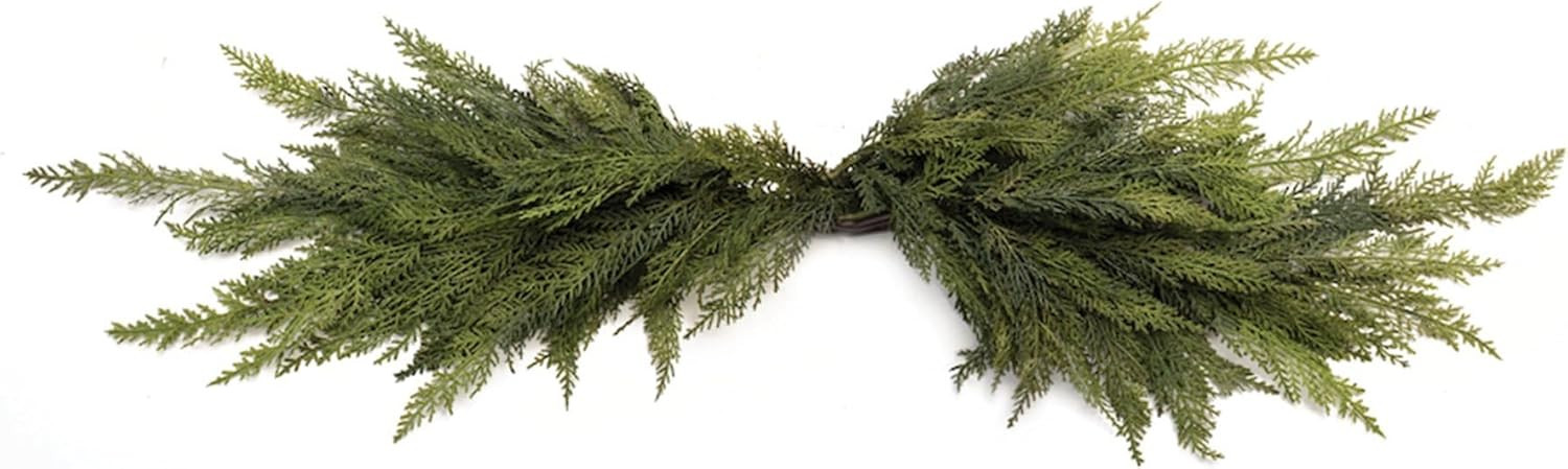 Melrose Variegated Pine Artificial Christmas Swag - 45” - Unlit | Amazon (US)