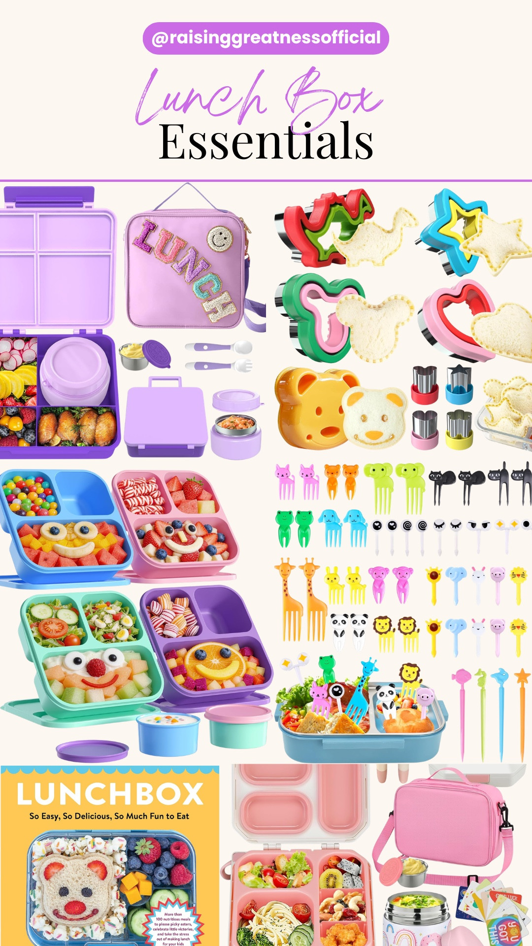 Hey ~ Hey Sunshines ☀️ Packing lunches doesn't have to feel overwhelming. With a few fun containers, leak-proof lunch boxes, and kid-friendly accessories, lunchtime becomes so much easier—and a lot more exciting for little ones. 💛

I love finding products that help save time while making healthy lunches feel fun and organized. Sometimes it's the little things that make busy mornings run just a little smoother.

Which lunch box essential can you not live without?

#LunchBoxIdeas #LunchBoxEssentials #HealthyLunches #SchoolLunch #MomHacks #AmazonFinds #RaisingGreatness #MealPrep #BusyMom #BackToSchool

#LTKSaleAlert