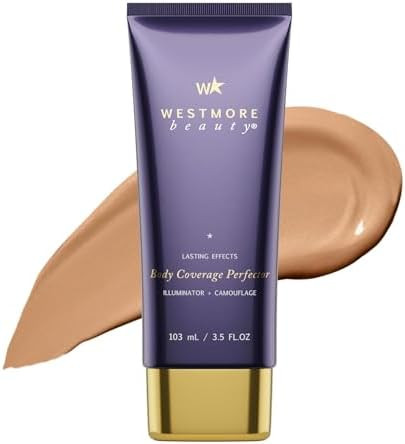 Westmore Beauty Body Coverage Perfector – Waterproof Leg & Body Makeup/Bronzer For Women - Best... | Amazon (US)