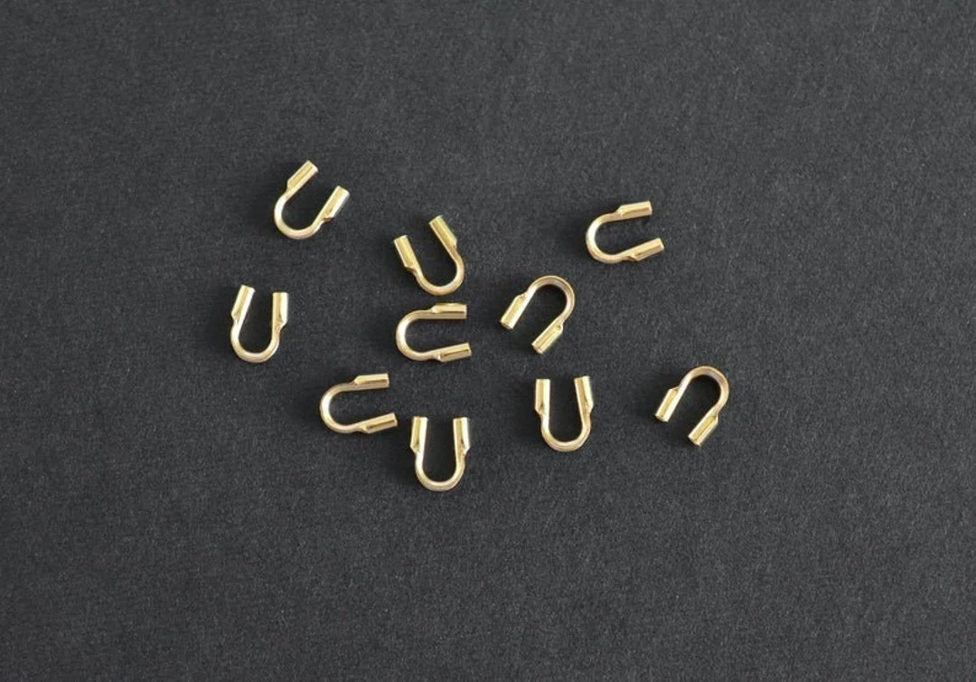 Gold Filled Wire Guardian 5mm With .021 Inch Hole, GC70 - Etsy | Etsy (US)