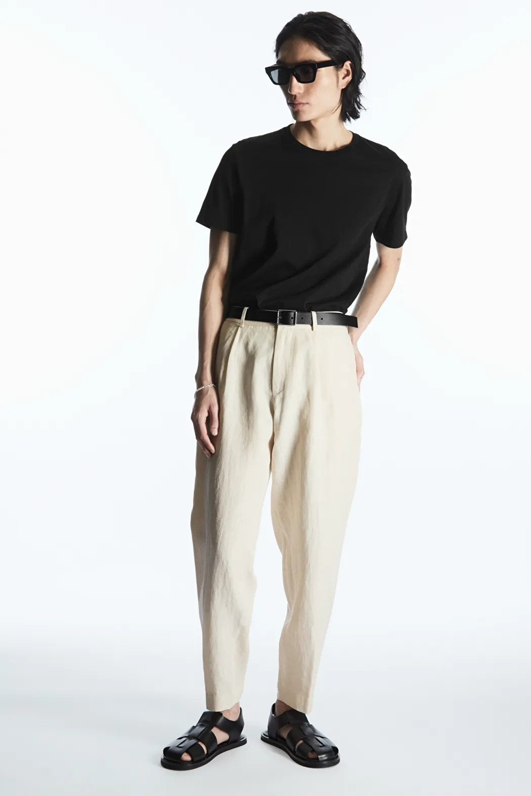 REVERSIBLE LEATHER BELT - BLACK / BROWN - COS | COS (EU)