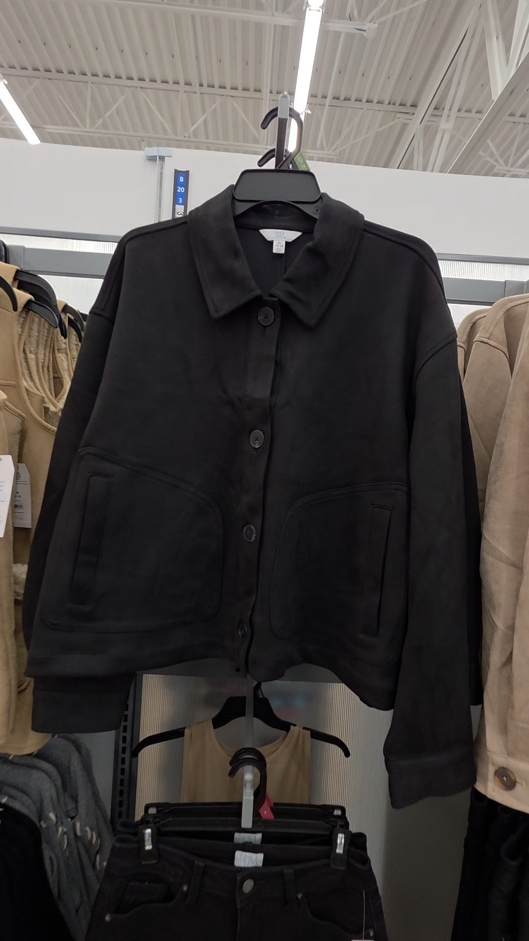 Time and Tru Women's Faux Suede Button Front Jacket, Sizes XS-XXXL

#LTKSeasonal #LTKFindsUnder50 #LTKStyleTip