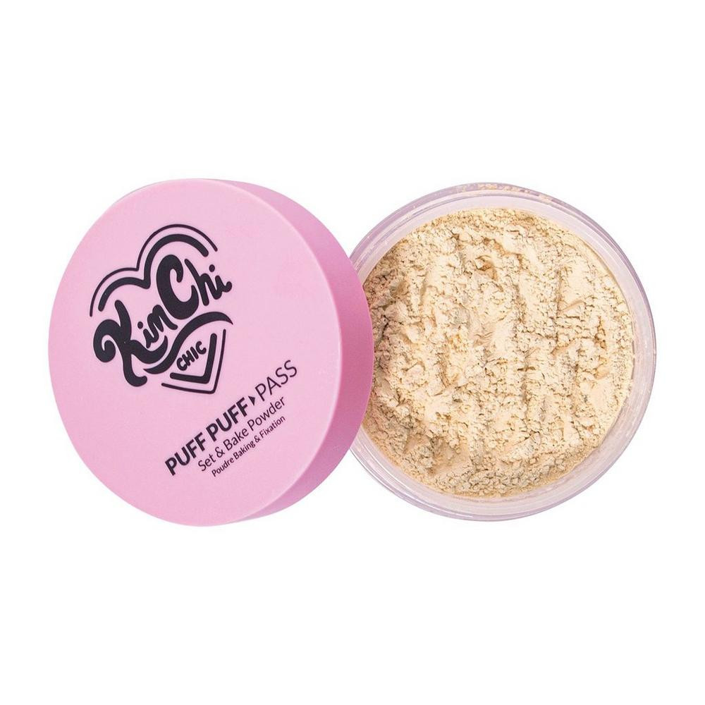 KimChi Chic Beauty Puff Puff Pass Set & Bake Powder - 02 Banana | Ulta